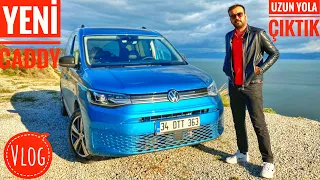 YENİ CADDY İLE UZUN YOLA ÇIKTIK |AİLEYE UYGUN MU? 2021 VOLKSWAGEN CADDY 2.0 122 HP | AİLECEK TEST