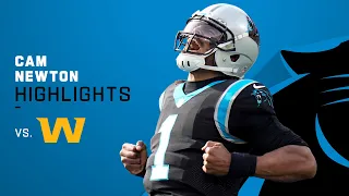 Cam Newton's Best Plays in First Start Back in Carolina | NFL 2021 Highlights