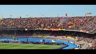 Lecce-Monza 1-1 Curva Nord "Che sarà,sarà" #football #lecce #seriea #ultra #ultras