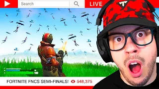 FORTNITE *FNCS SEMI-FINALS* WATCH PARTY!