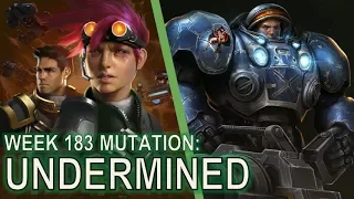 Starcraft II: Co-Op Mutation #183 - Undermined [Rift Sniping]