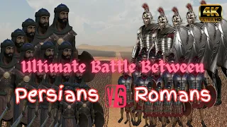 3 MILLION PERSIANS vs 3 MILLION ROMANS | Ultimate Epic Battle Simulator 2 | "4K" | UHD | 60FPS | PC