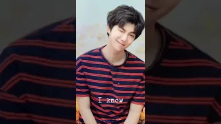 When someone says my bias is so cute💜 #rm #namjoon #shorts