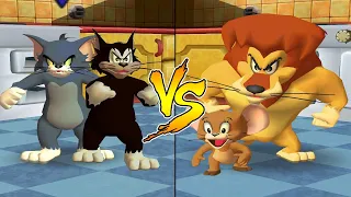 Tom and Jerry in War of the Whiskers HD Tom Vs Butch Vs Jerry Vs Lion (Master Difficulty)
