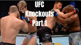 2018: Best UFC Knockouts PART 1