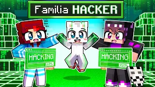 ¡La FAMILIA HACKER en MINECRAFT! 💖👶 Alexy