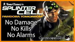 [No Commentary] Splinter Cell: Pandora Tomorrow (PC) - No Damage, No Kills, No Alarms