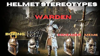 WARDEN HELMET STEREOTYPES