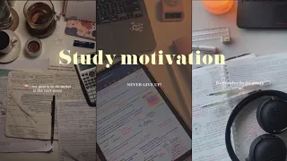 This is your reminder to study || aesthetic motivation