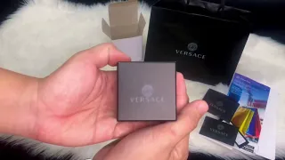 Unboxing my first Versace item!