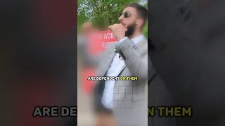 Muslim silences atheist with knock out blow