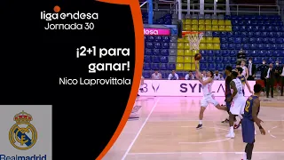 ¡NICO LAPROVITTOLA le da el Clásico al Real Madrid! | Liga Endesa 2020-21