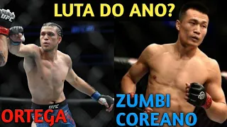 Brian Ortega x Zumbi Coreano na Coréia do Sul!