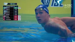 ISL 2020 Caeleb Dressel returned to the semifinals and wins 50 freestyle - Semifinal #2