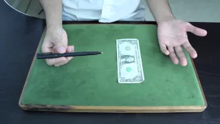 Pen Through Dollar Magic Trick [HD]