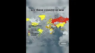 are these country in war #geography #map #war #civilwar #ww3 #nato #briks