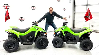 Kid's ATV's - Why the Kawasaki KFX 90 and KFX 50 should be at the top of your list!