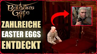 Baldurs Gate 3 EASTER EGGS - Geralt von Riva - Versteckte Geheimnisse und alte Charaktere