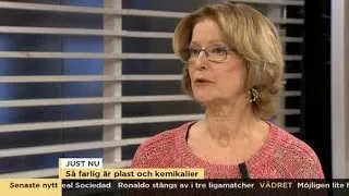 Så farlig är plast och kemikalier - Nyhetsmorgon (TV4)