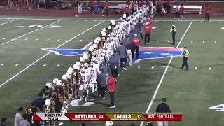 BISD Football Hanna Eagles Vs Sharyland Rattlers September 1, 2023