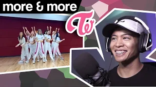 Underdogs of K-Pop Dance | Dancer Reacts to #TWICE - "MORE & MORE" Dance Practice