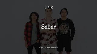 LIRIK SABAR - ROCKTOBER ( Official Lyric Video )