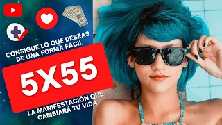 QUE ES Y COMO UTILIZAR EL METODO 55X5 CON LA LEY DE ATRACCION ✅ HAZ TUS DESEOS REALIDAD FUNCIONA