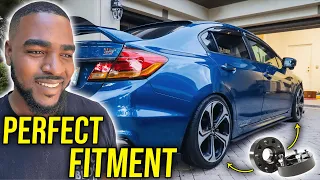 HOW TO GET PERFECT FITMENT ON YOUR HONDA CIVIC SI