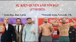 Sự kiện Quyền Anh nổi bật 17/10/2021 [Pro_Boxing]