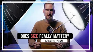 Does size REALLY matter? - 60cm vs 120cm Why do you need a softbox?