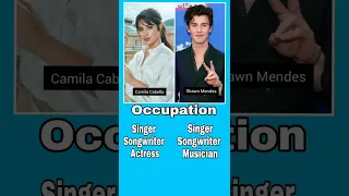 Camila Cabello Vs Shawn Mendes - Comparison - Net Worth Total Awards and Social Media Followers