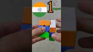 How to Make INDian flag in 3by3 Rubik's cube..... #shorts #respect #india #flag #viral #video 🇮🇳