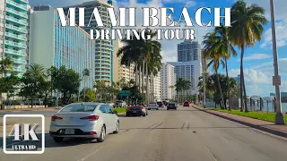 MIAMI BEACH DRIVING TOUR NOVEMBER 2022 4K UHD 60FPS USA