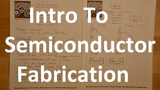 Semiconductor Fabrication Basics - Thin Film Processes, Doping, Photolithography, etc.