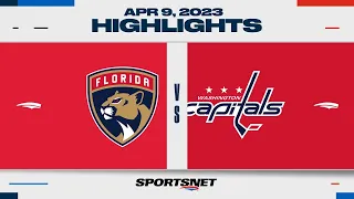 NHL Highlights | Panthers vs. Capitals - April 8, 2023