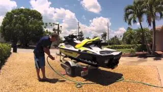 Post-Ride Personal Watercraft Maintenance