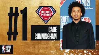Cade Cunningham Goes #1 In The 2021 #NBADraft!