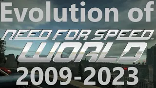 Evolution of Need for Speed World (2009-2023)