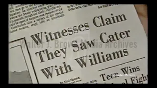 Witnesses Tell Paper They Saw Wayne Williams w/Atlanta Child Murder Victim Nathaniel Cater (8/27/81)
