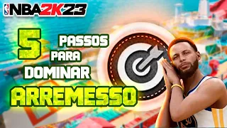 NBA 2K23 - 5 PASSOS PARA DOMINAR O ARREMESSO E ACERTAR 🟢 MAIS FÁCIL