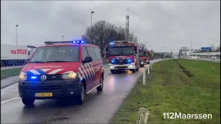 [GRIP 2/Primeurs] Zeer Grote Brand in Rutten. Meerdere brandweer pelotons met spoed!