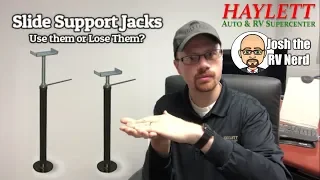 Slide Support Jacks with Josh the RV Nerd