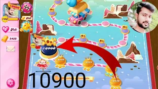 Candy crush saga level 10900 । Milestone game । Nightmarishly Hard level । Sudheer Gaming