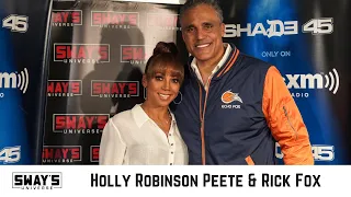 Holly Robinson Peete & Rick Fox Talk New Show & Insight on Magic Johnson Resigning from Lakers