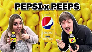 PEPSI x PEEPS Marshmallow Soda LIMITED EDITION!