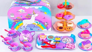 12 Minutes Satisfying with Unboxing Cute Purple Magic Unicorn Play Set Collection ASMR | Review Toys