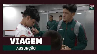 LLEGAMOS! FLUMINENSE DESEMBARCA NO PARAGUAI