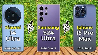 Xiaomi 14 Ultra Vs Samsung S24 Ultra Vs Iphone 15 Pro Max - Mr Compare