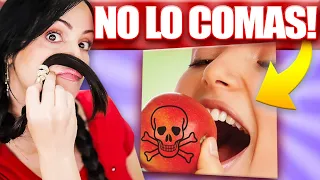 10 COSAS MÁS PELIGROSAS DE LO QUE CRÉES 😱 Sandra Cires Play Reaccionando 🔥