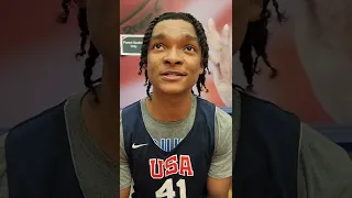 Caleb Foster 2022 USAB Junior Minicamp Interview